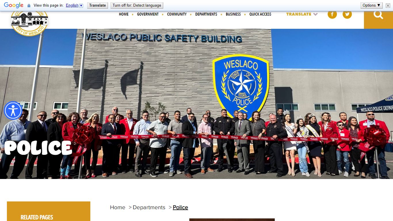 Police - Weslaco, TX
